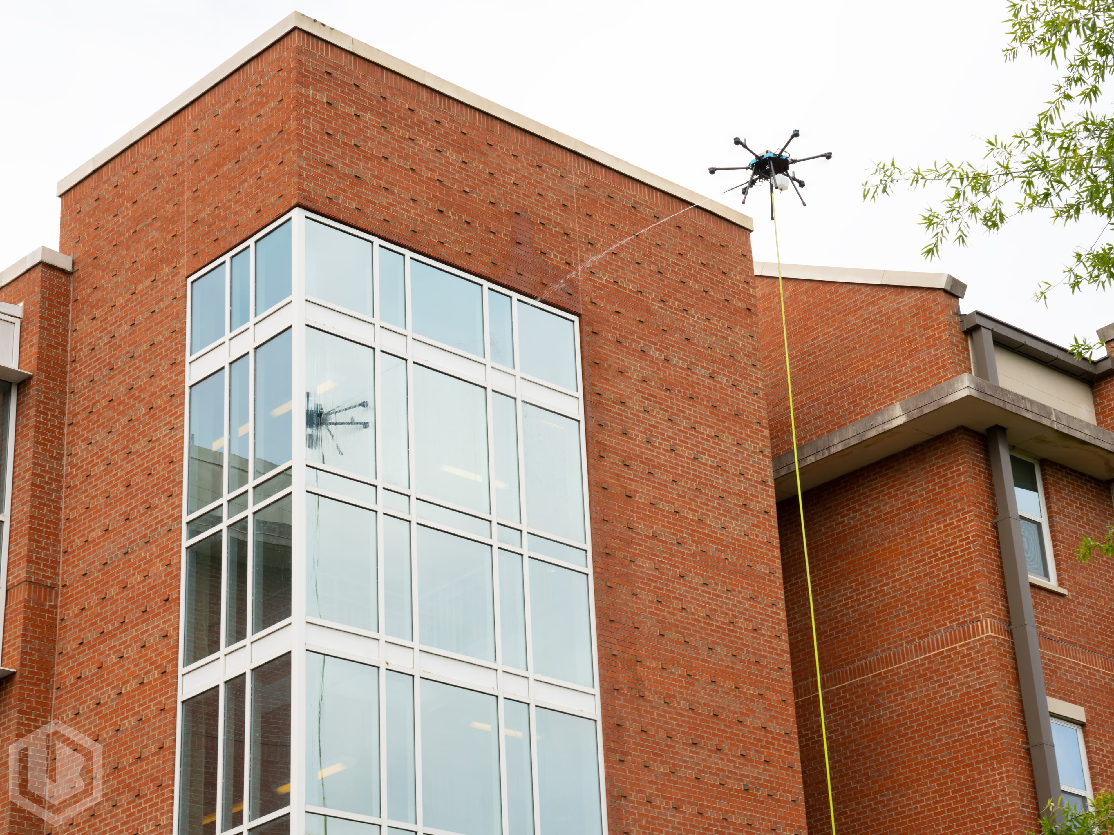 Professional drone cleaning